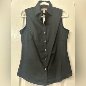 Banana Republic- Crew Neck Tank- Black